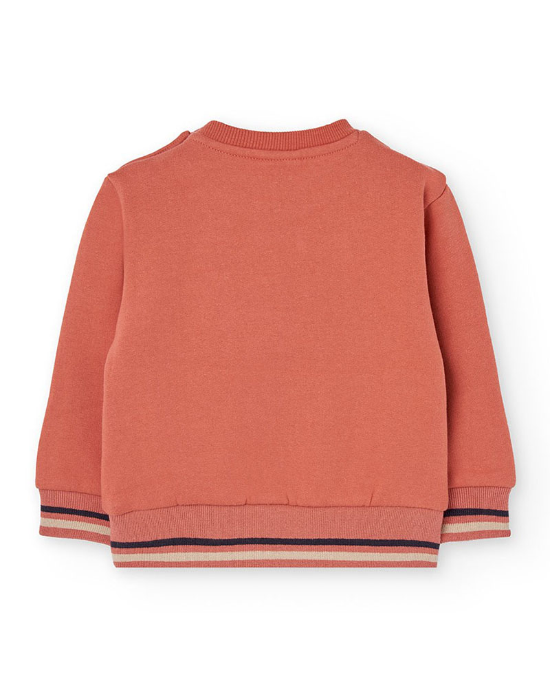 BOBOLI Fleece sweatshirt for baby boy -BCI - 312039