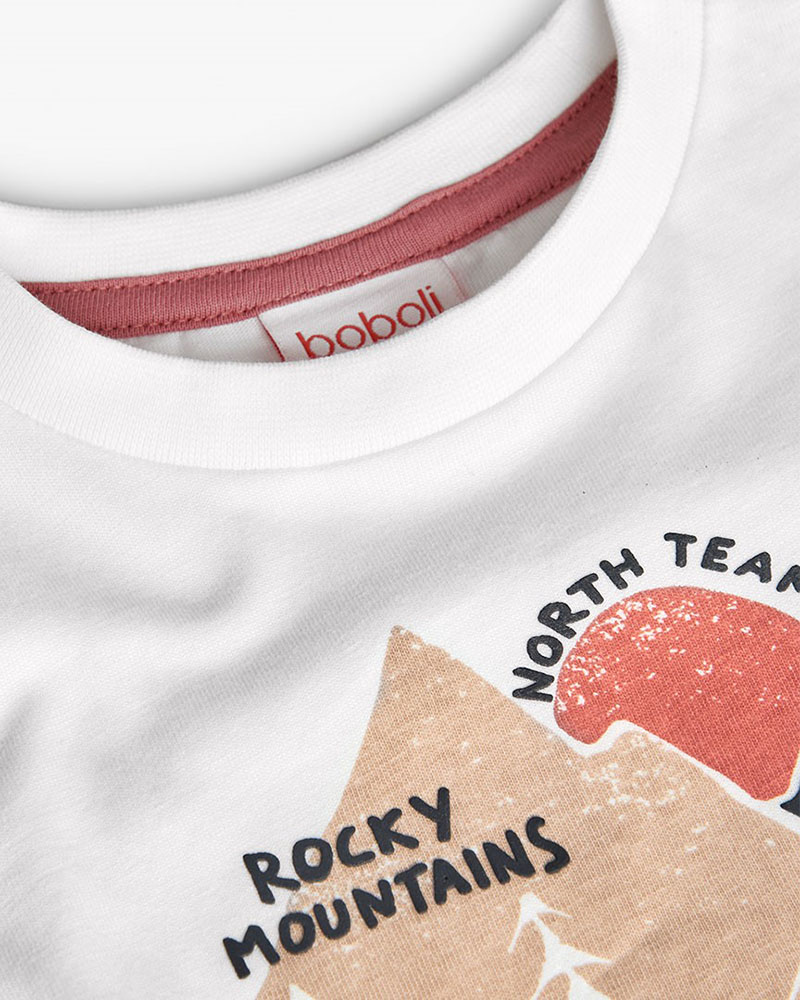 BOBOLI Knit t-Shirt for baby boy -BCI - 312040 BOBOLI Knit t-Shirt for baby boy -BCI - 312040
