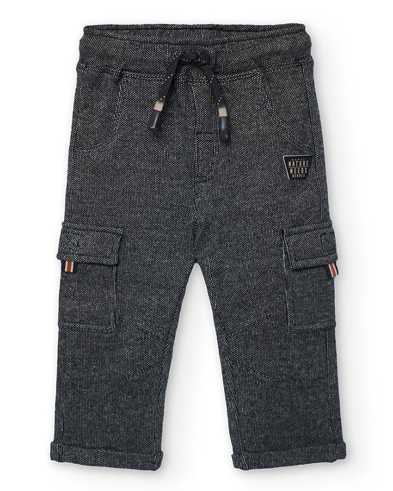 BOBOLI Knit trousers fantasy for baby -BCI - 312051