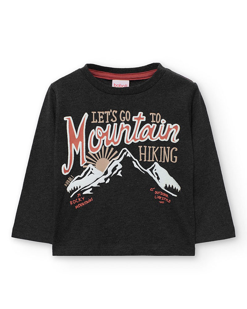 BOBOLI Knit t-Shirt for baby boy -BCI - 312062
