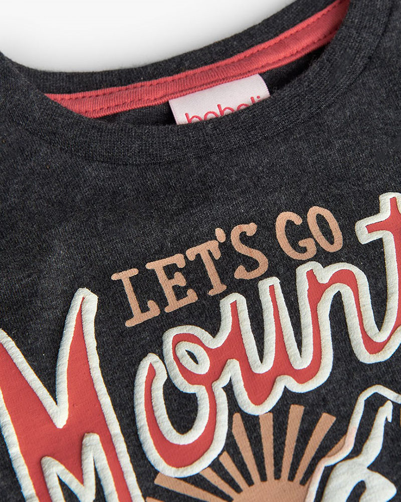 BOBOLI Knit t-Shirt for baby boy -BCI - 312062