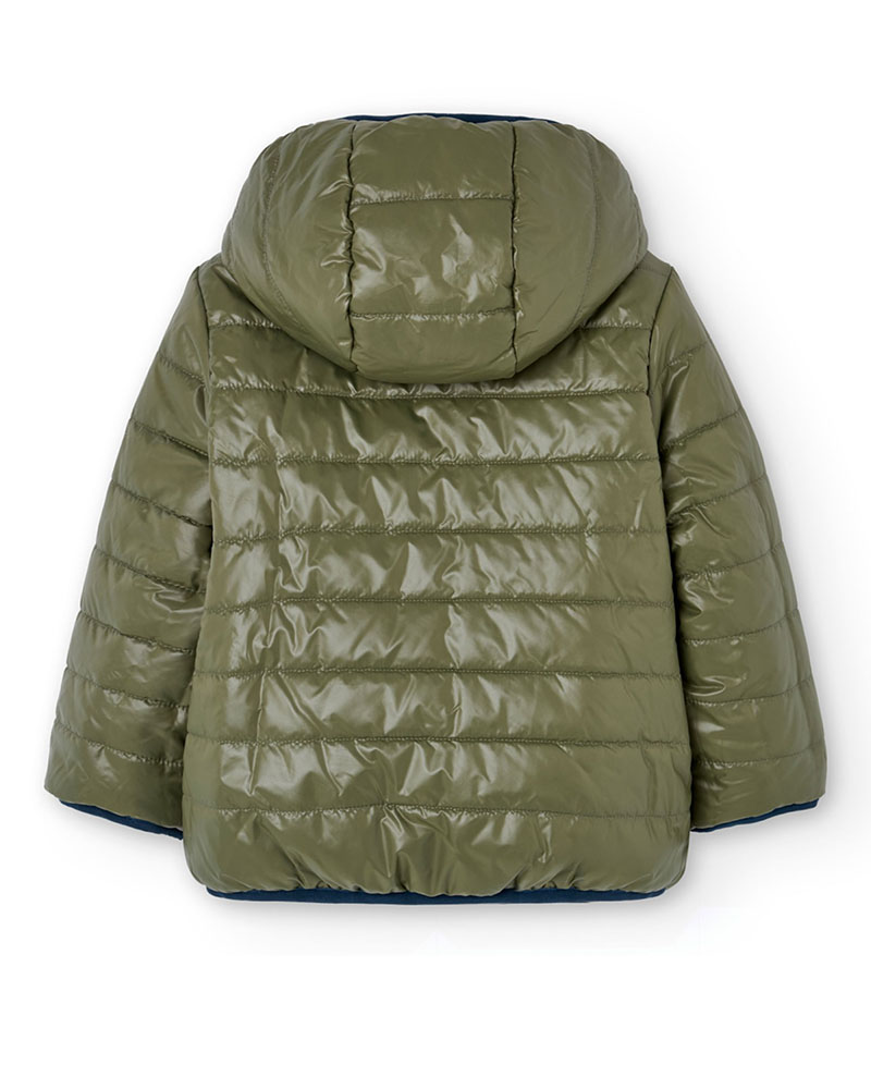 BOBOLI Reversible parka for boy - 522144 BOBOLI Reversible parka for boy - 522144