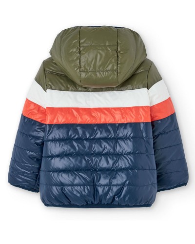 BOBOLI Reversible parka for boy - 522144 BOBOLI Reversible parka for boy - 522144