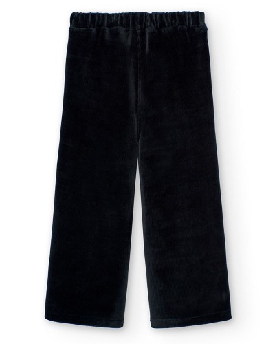 BOBOLI Corduroy trousers knit for girl - 492016
