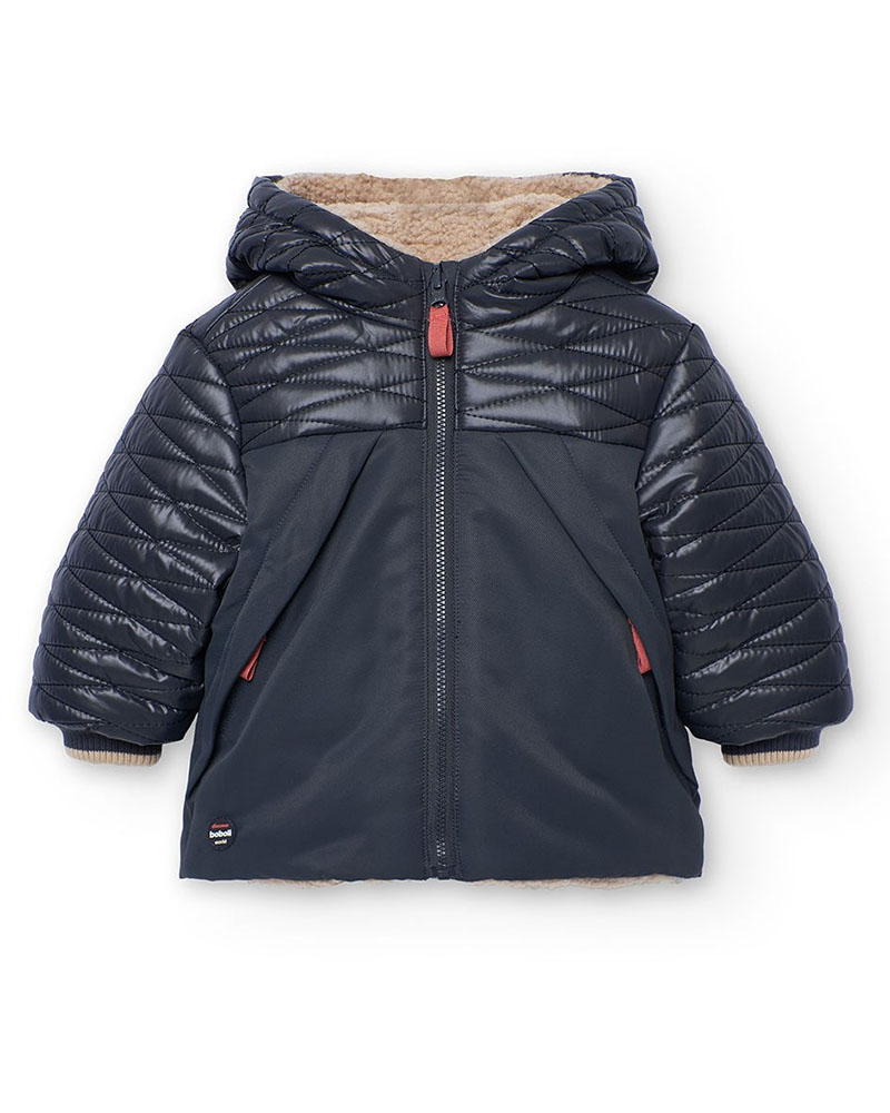 BOBOLI Reversible parka for baby boy - 312174 BOBOLI Reversible parka for baby boy - 312174