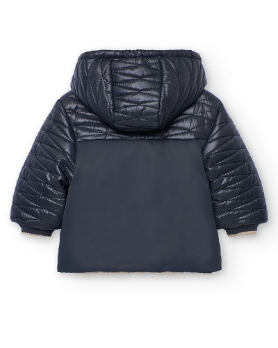 BOBOLI Reversible parka for baby boy - 312174 BOBOLI Reversible parka for baby boy - 312174