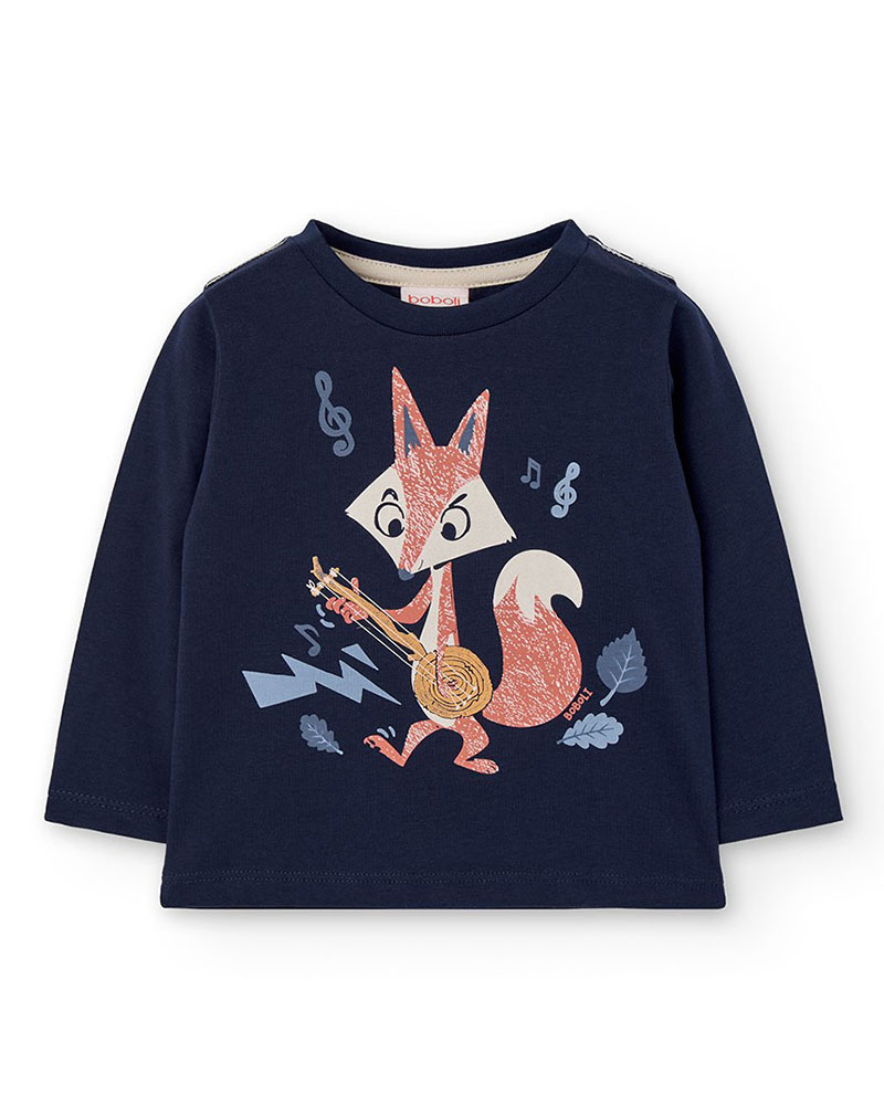 BOBOLI Knit t-Shirt basic for baby -BCI - 392082