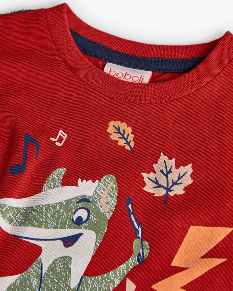 BOBOLI Knit t-Shirt basic for baby -BCI - 392082
