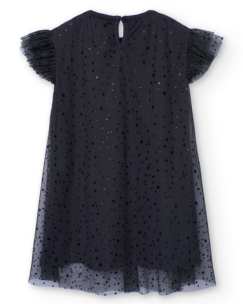 BOBOLI Combined tulle dress for girl -BCI - 722034 BOBOLI Combined tulle dress for girl -BCI - 722034