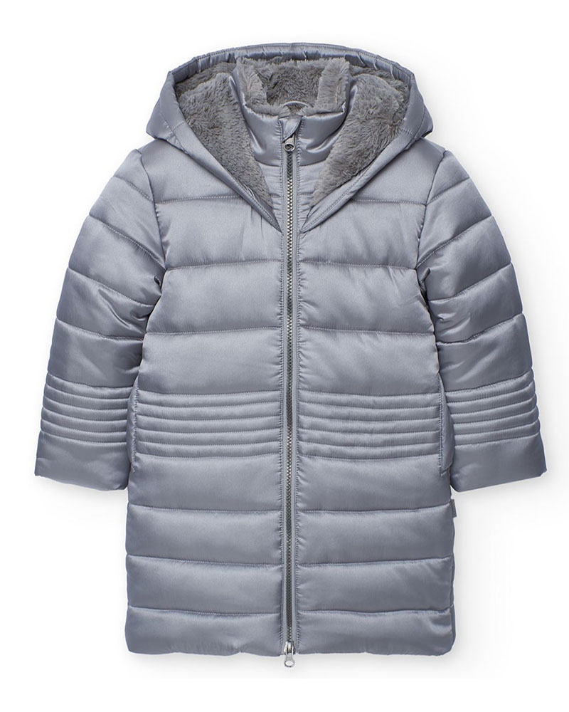 BOBOLI Technical fabric parka for girl - 722225 BOBOLI Technical fabric parka for girl - 722225