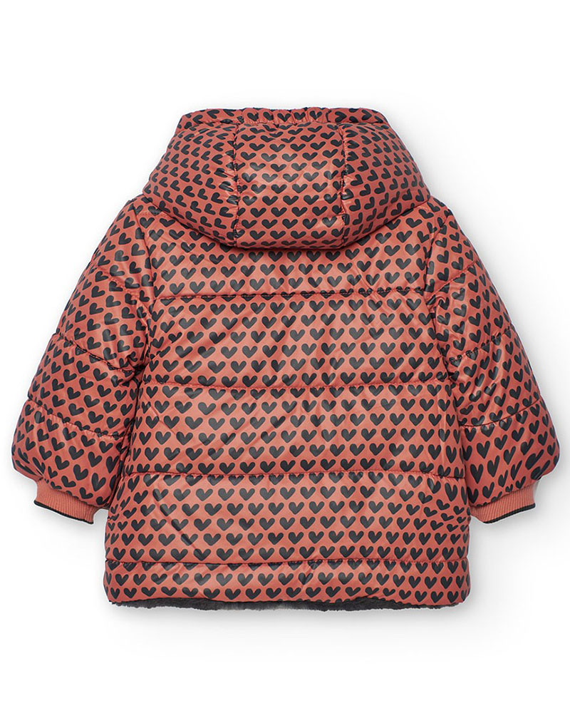 BOBOLI Reversible parka for baby girl -BCI - 212195 BOBOLI Reversible parka for baby girl -BCI - 212195