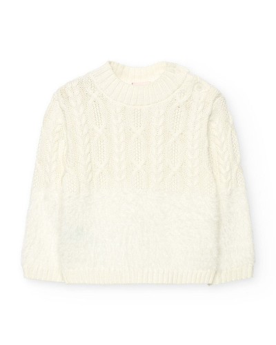 BOBOLI Knitwear pullover for baby girl -BCI - 212140 BOBOLI Knitwear pullover for baby girl -BCI - 212140