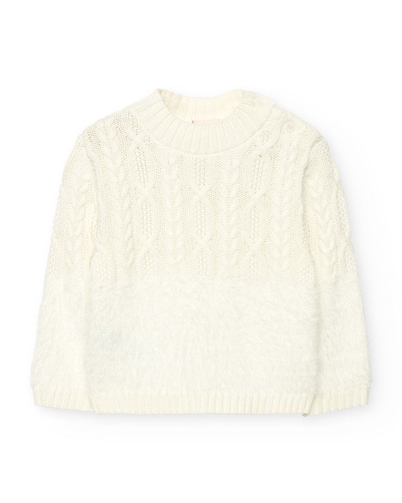 BOBOLI Knitwear pullover for baby girl -BCI - 212140 BOBOLI Knitwear pullover for baby girl -BCI - 212140