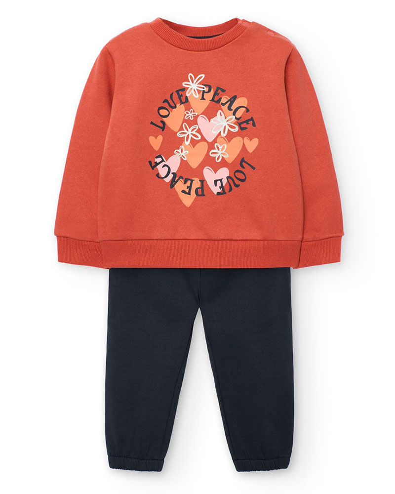 BOBOLI Set fleece for baby girl -BCI - 212106 BOBOLI Set fleece for baby girl -BCI - 212106