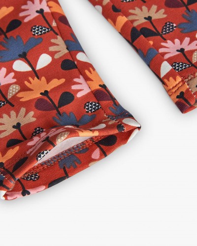 BOBOLI Fleece trousers floral for baby girl -BCI - 212139 BOBOLI Fleece trousers floral for baby girl -BCI - 212139
