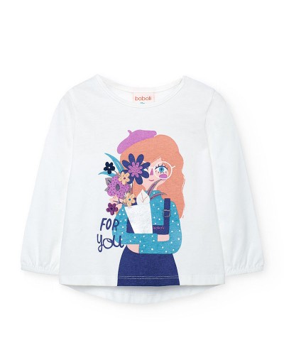 BOBOLI Knit t-Shirt for baby girl -BCI - 222118