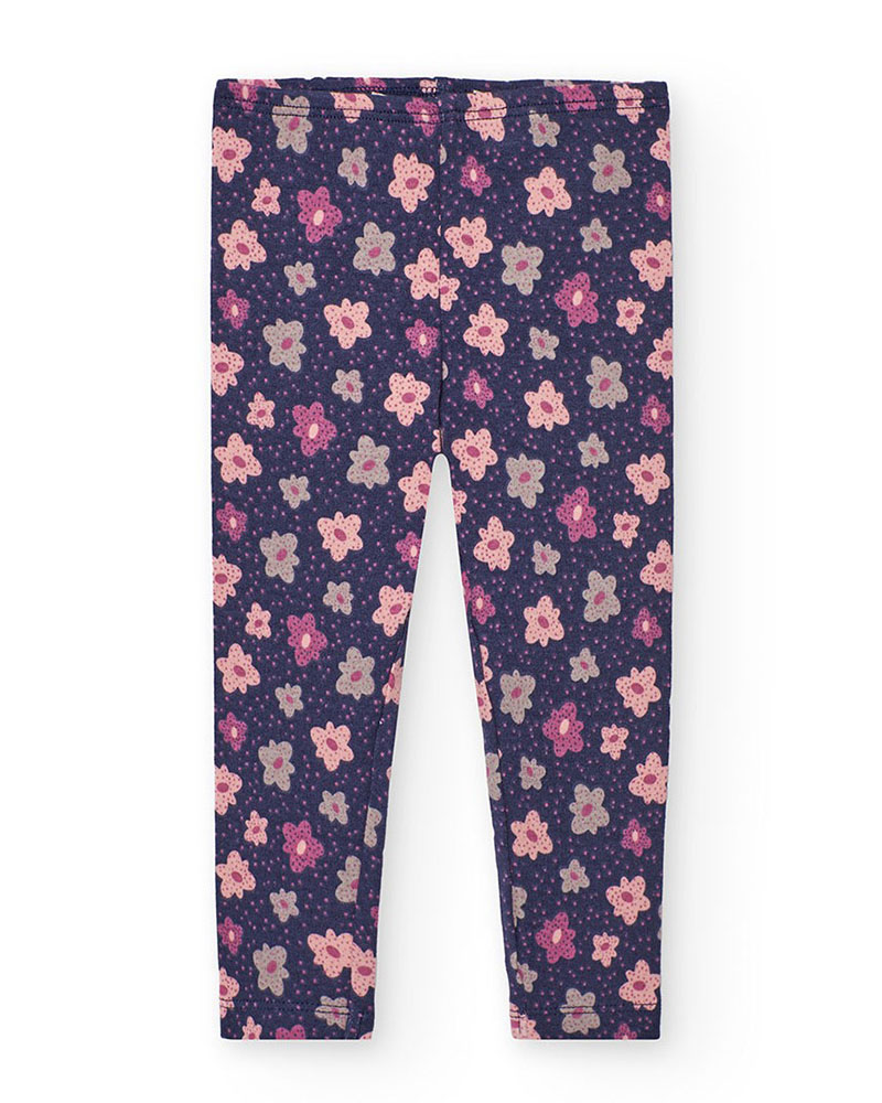 BOBOLI Stretch knit leggings for baby -BCI - 222130 BOBOLI Stretch knit leggings for baby -BCI - 222130