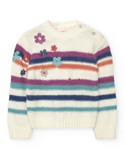 BOBOLI Knitwear pullover for baby girl - 222006 BOBOLI Knitwear pullover for baby girl - 222006