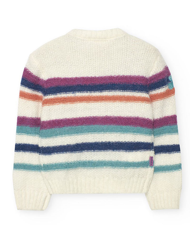 BOBOLI Knitwear pullover for baby girl - 222006 BOBOLI Knitwear pullover for baby girl - 222006