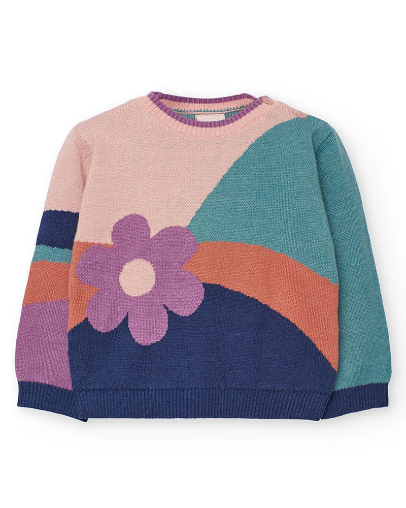 BOBOLI Knitwear pullover for baby girl -BCI - 222039 BOBOLI Knitwear pullover for baby girl -BCI - 222039