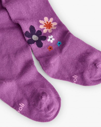 BOBOLI Thick tights floral for baby girl -BCI - 222051 BOBOLI Thick tights floral for baby girl -BCI - 222051