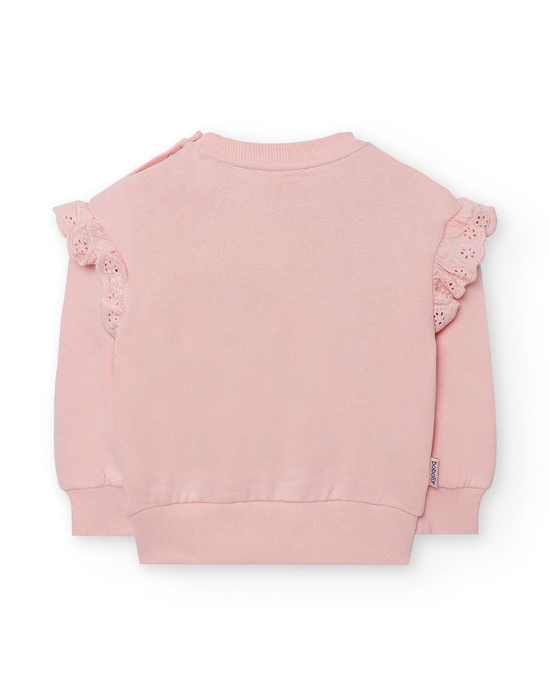 BOBOLI Fleece sweatshirt for baby girl -BCI - 222062