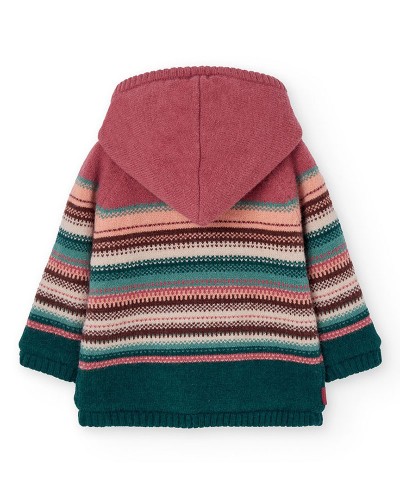 BOBOLI Knitwear jacket for baby girl - 232186 BOBOLI Knitwear jacket for baby girl - 232186