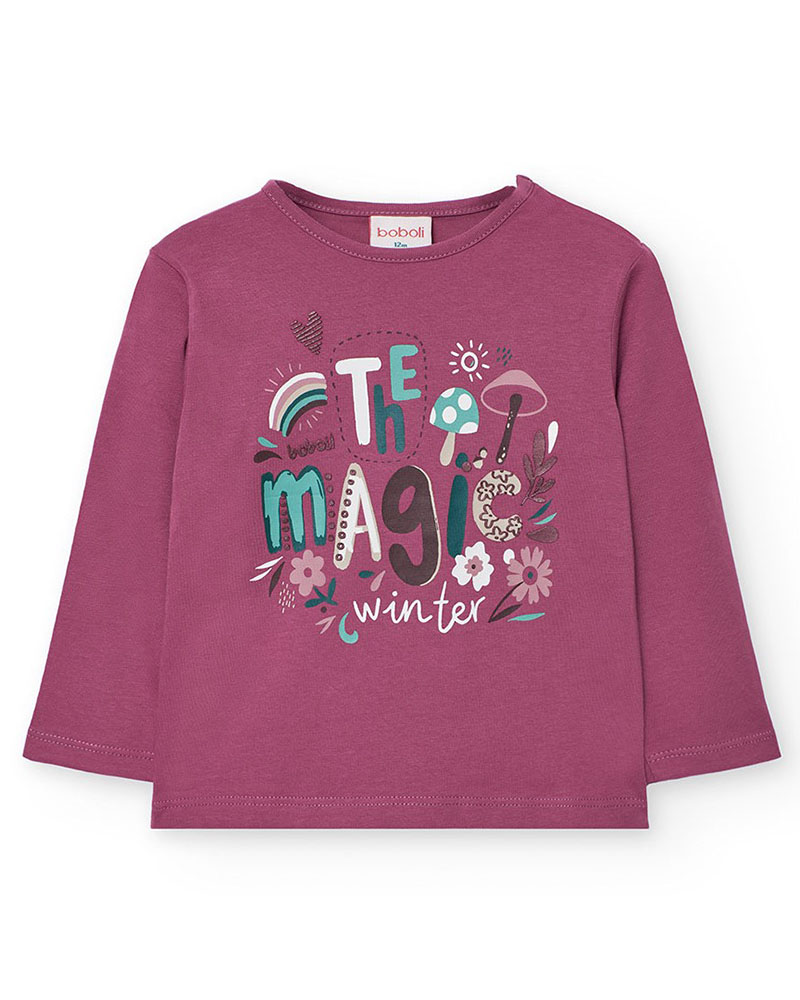 BOBOLI Knit t-Shirt for baby girl -BCI - 232142 BOBOLI Knit t-Shirt for baby girl -BCI - 232142