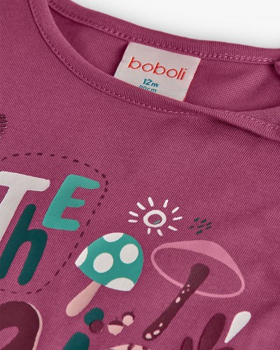 BOBOLI Knit t-Shirt for baby girl -BCI - 232142 BOBOLI Knit t-Shirt for baby girl -BCI - 232142