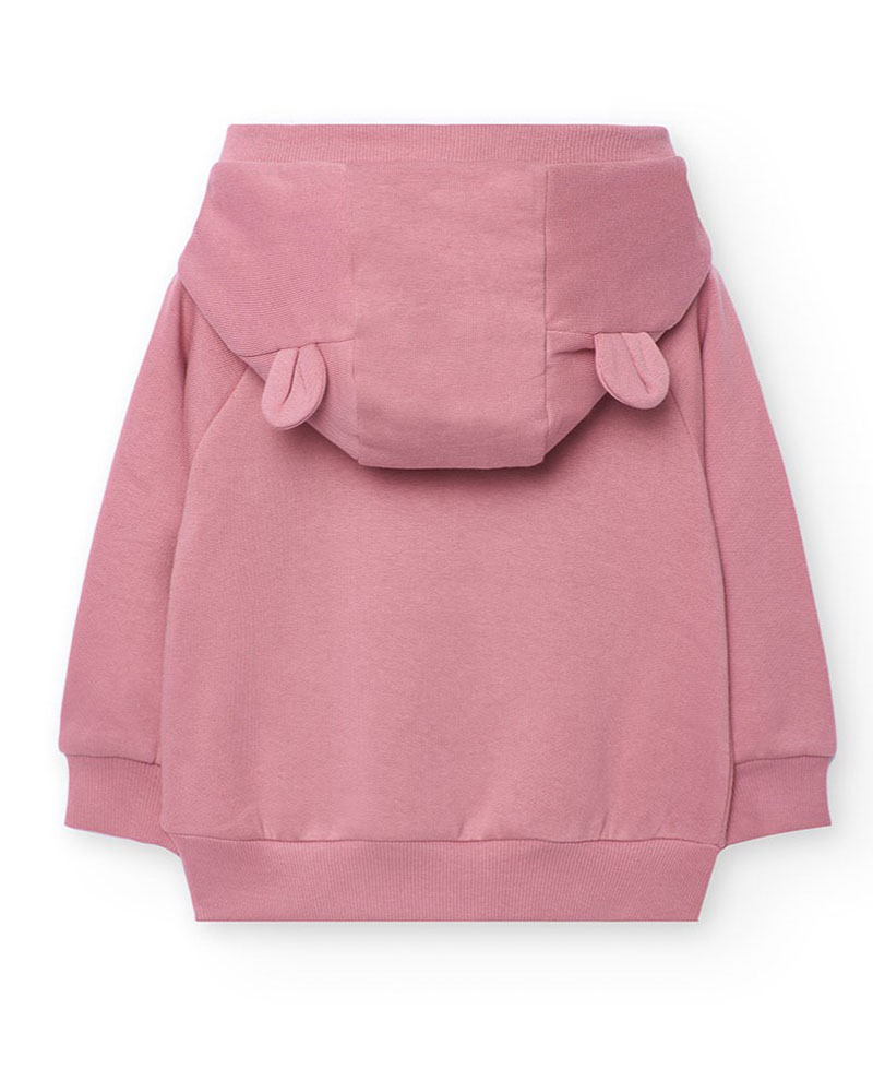 BOBOLI Fleece sweatshirt for baby girl -BCI - 232119