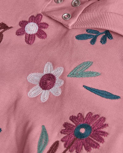 BOBOLI Fleece sweatshirt for baby girl -BCI - 232119
