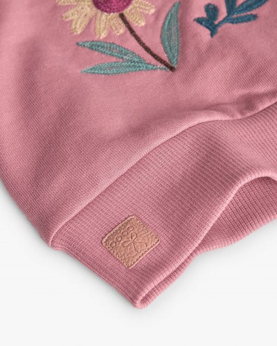 BOBOLI Fleece sweatshirt for baby girl -BCI - 232119