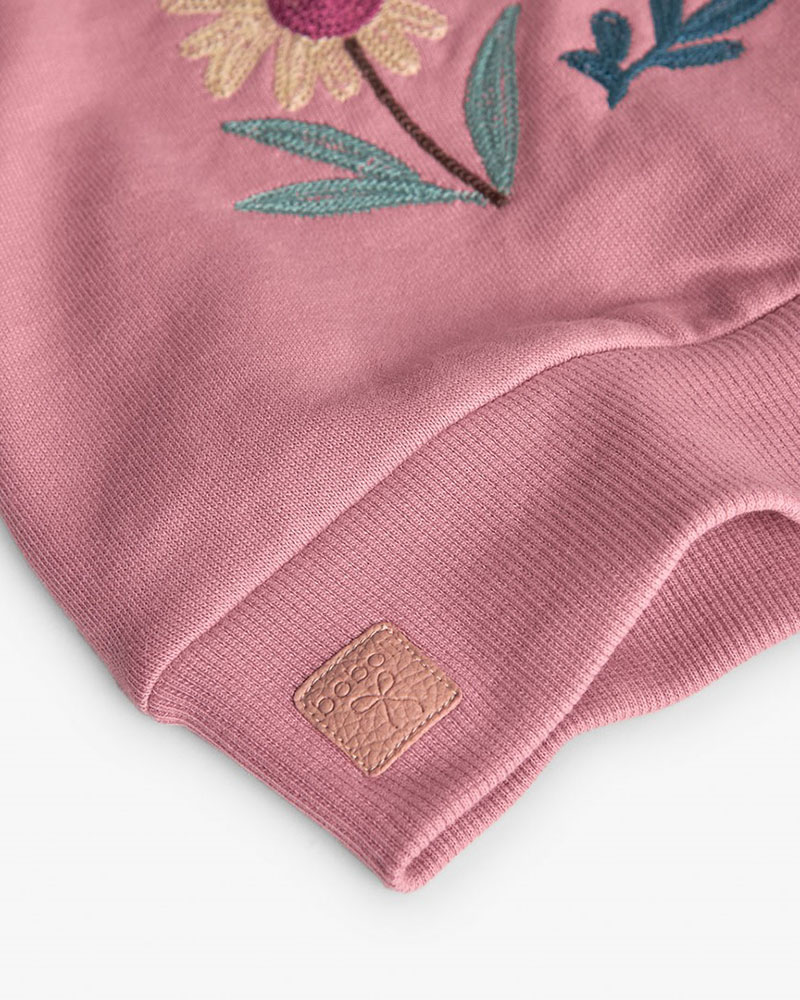 BOBOLI Fleece sweatshirt for baby girl -BCI - 232119