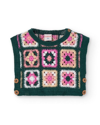 BOBOLI Knitwear vest for baby girl -BCI - 232096 BOBOLI Knitwear vest for baby girl -BCI - 232096