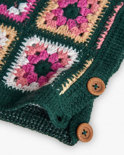 BOBOLI Knitwear vest for baby girl -BCI - 232096 BOBOLI Knitwear vest for baby girl -BCI - 232096