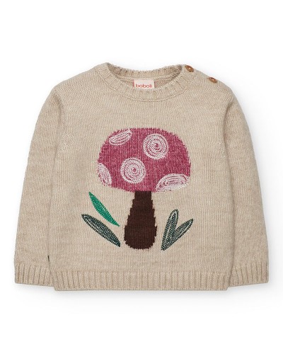BOBOLI Knitwear pullover for baby girl - 232007 BOBOLI Knitwear pullover for baby girl - 232007