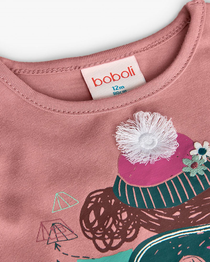 BOBOLI Knit t-Shirt for baby girl -BCI - 232018 BOBOLI Knit t-Shirt for baby girl -BCI - 232018
