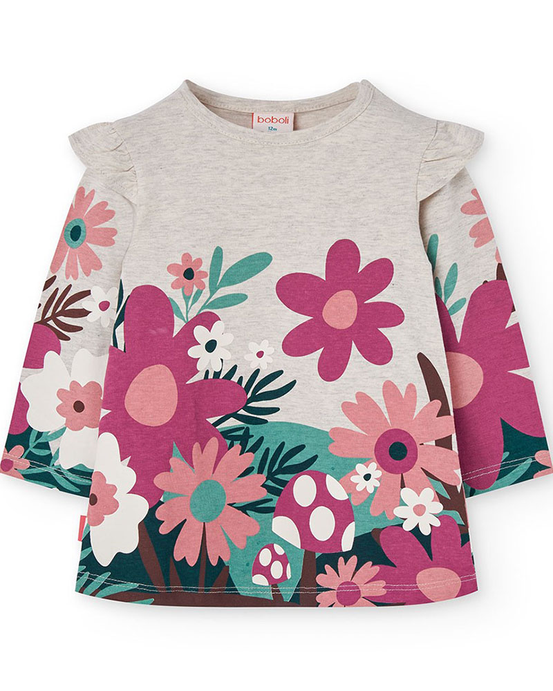 BOBOLI Knit dress for baby girl -BCI - 232063 BOBOLI Knit dress for baby girl -BCI - 232063