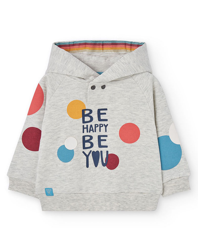 BOBOLI Fleece sweatshirt for baby girl -BCI - 242132 BOBOLI Fleece sweatshirt for baby girl -BCI - 242132