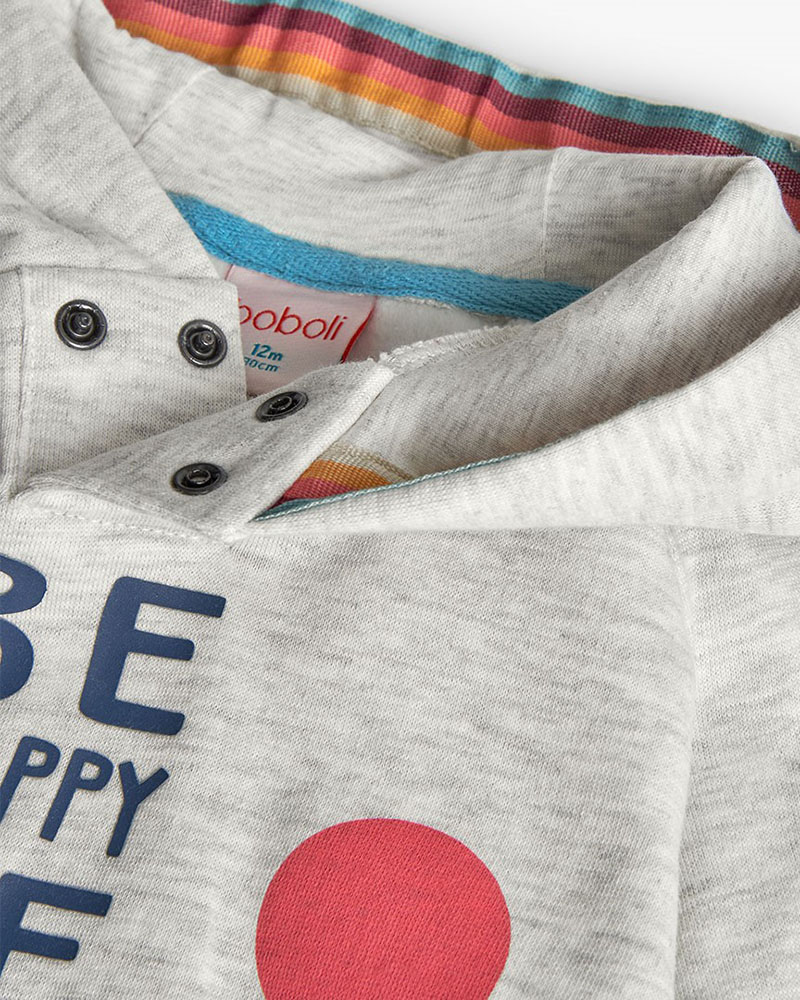BOBOLI Fleece sweatshirt for baby girl -BCI - 242132 BOBOLI Fleece sweatshirt for baby girl -BCI - 242132