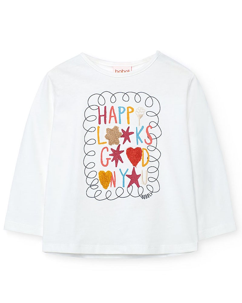 BOBOLI Knit t-Shirt for baby girl -BCI - 242187 BOBOLI Knit t-Shirt for baby girl -BCI - 242187