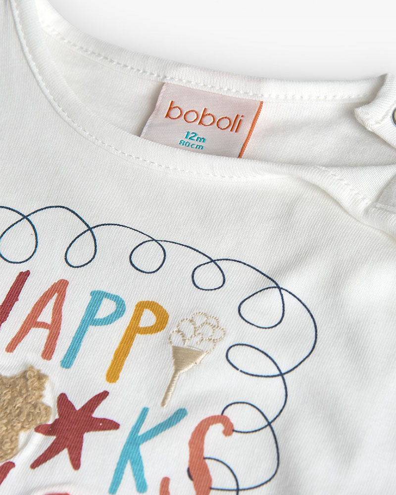 BOBOLI Knit t-Shirt for baby girl -BCI - 242187 BOBOLI Knit t-Shirt for baby girl -BCI - 242187