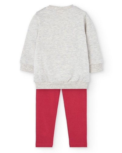 BOBOLI Set knit for baby girl -BCI - 242110