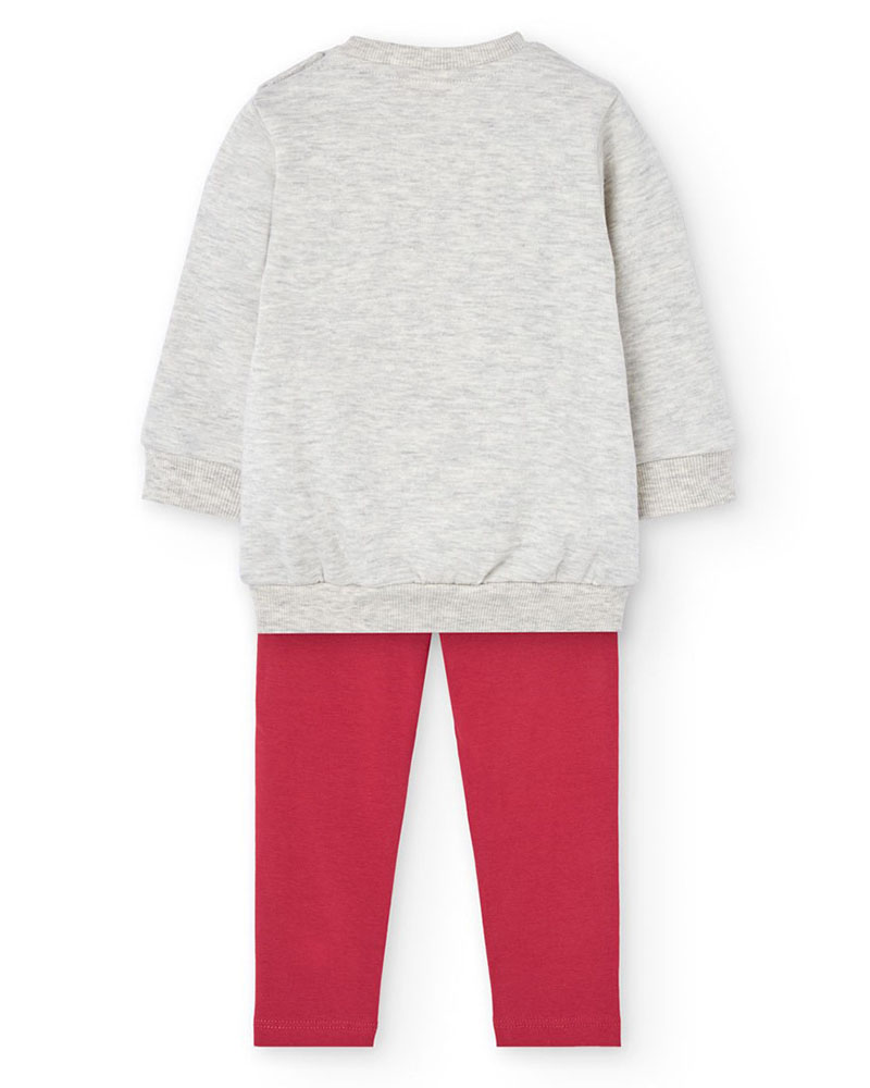 BOBOLI Set knit for baby girl -BCI - 242110