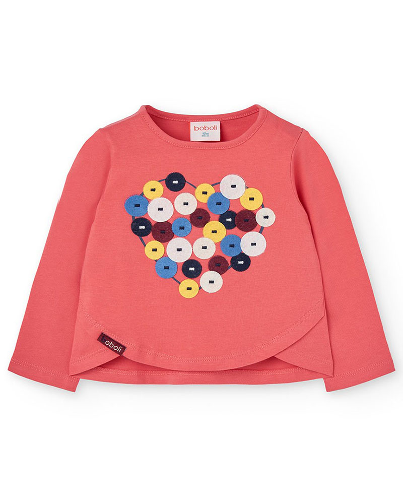 BOBOLI Knit t-Shirt for baby girl -BCI - 242008 BOBOLI Knit t-Shirt for baby girl -BCI - 242008