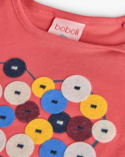 BOBOLI Knit t-Shirt for baby girl -BCI - 242008 BOBOLI Knit t-Shirt for baby girl -BCI - 242008