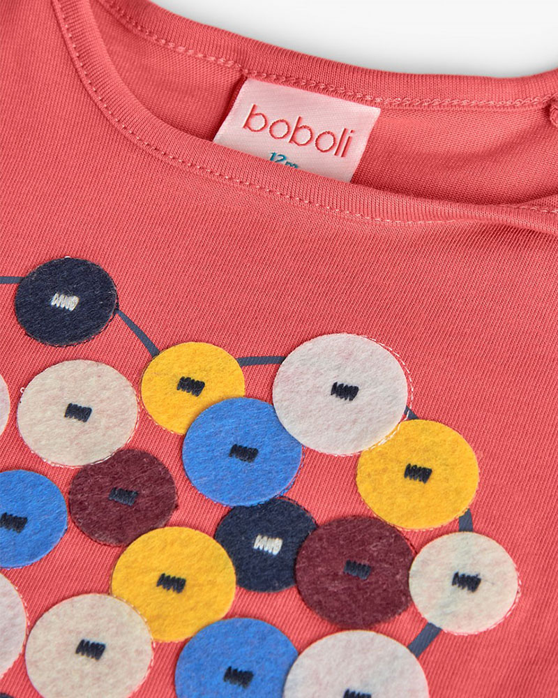 BOBOLI Knit t-Shirt for baby girl -BCI - 242008 BOBOLI Knit t-Shirt for baby girl -BCI - 242008