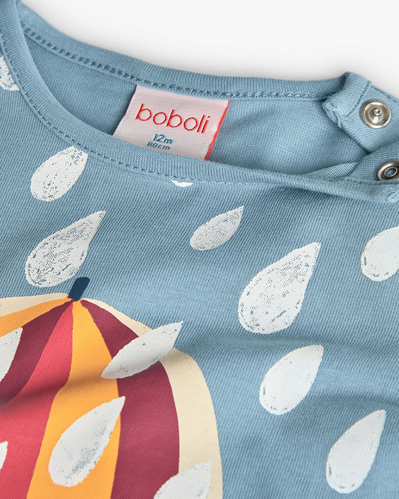 BOBOLI Knit t-Shirt for baby girl -BCI - 242075 BOBOLI Knit t-Shirt for baby girl -BCI - 242075