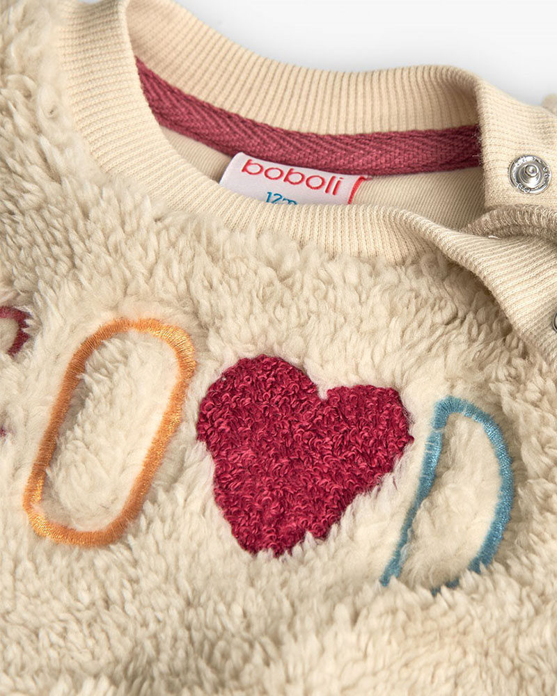 BOBOLI Sweatshirt for baby girl - 242086 BOBOLI Sweatshirt for baby girl - 242086