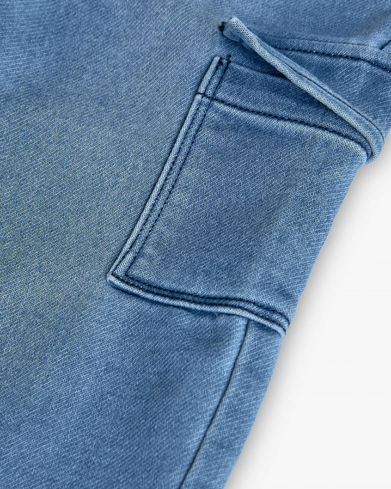 BOBOLI Denim trousers knit for baby girl -BCI - 242020 BOBOLI Denim trousers knit for baby girl -BCI - 242020
